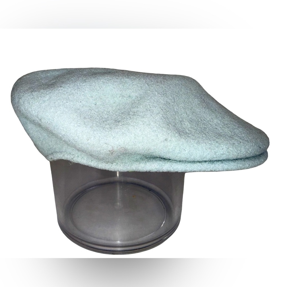 KANGOL WOOL GEEZ 
CAP IN LIGHT GRAY